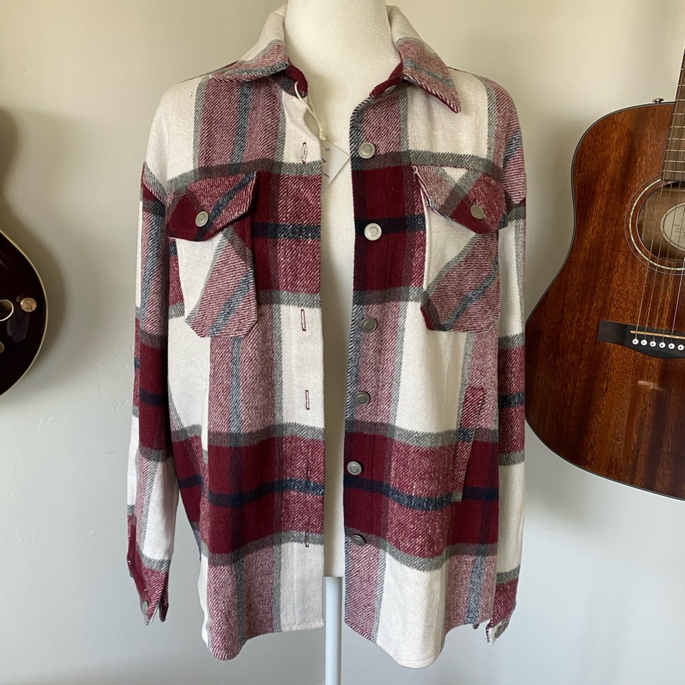 Shacket Plaid Flannel